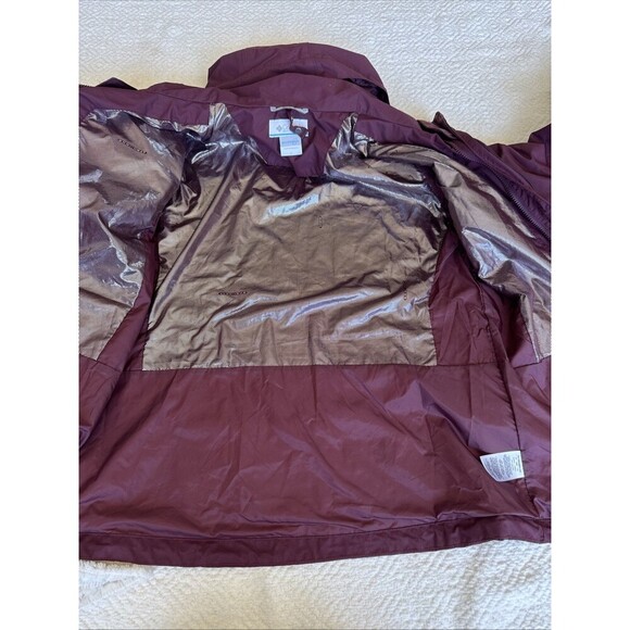 Columbia Women's Extended Bugaboo II Fleece Interchange Maroon Size L - Picture 8 of 13